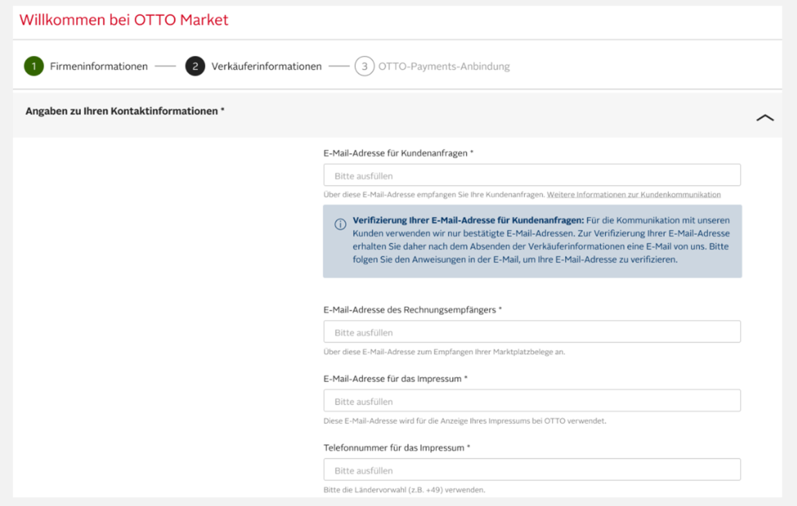 Screenshot von den letzten Schritten