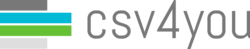 Logo csv4you